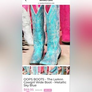 Southern fried boots, New 8.5